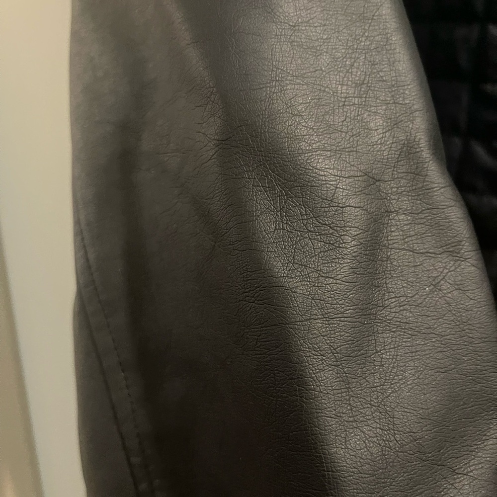 Urban Black Quilted Bomber Jacket